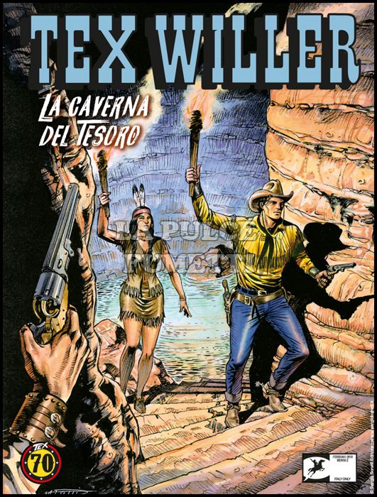 TEX WILLER #     4: LA CAVERNA DEL TESORO